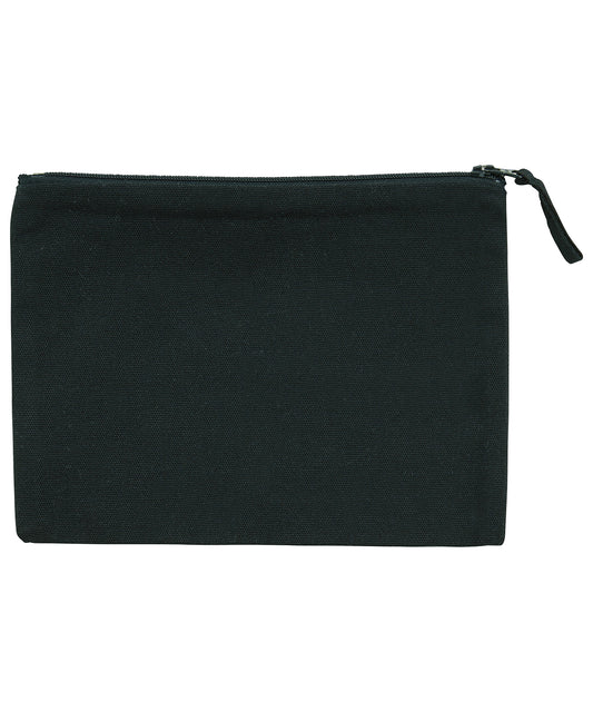 Stanley/Stella SX059 Woven pencil case (STAU764) in Black