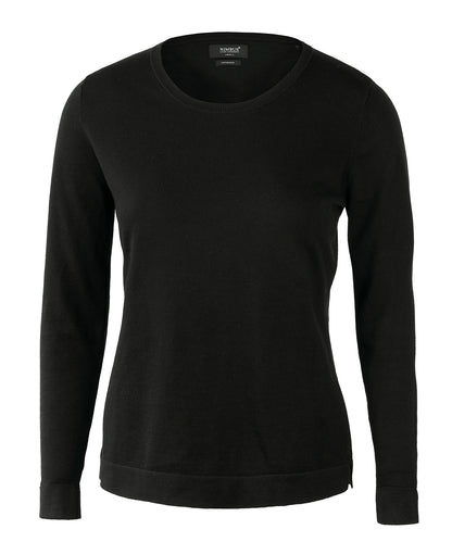 Nimbus NB94F Women’s Brighton – elegant round neck in Black