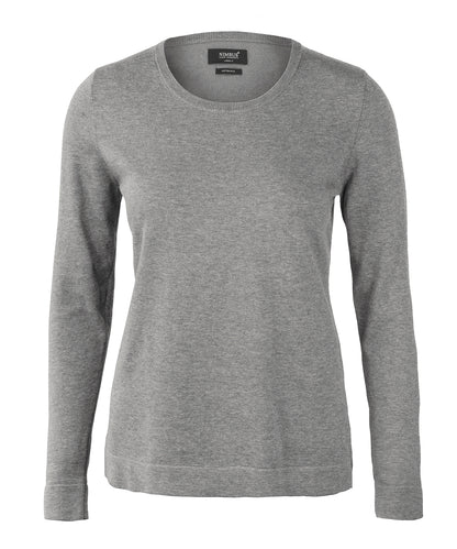 Nimbus NB94F Women’s Brighton – elegant round neck in Grey Melange