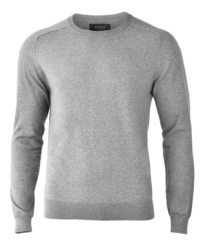 Nimbus NB94M Brighton – elegant round neck in Grey Melange