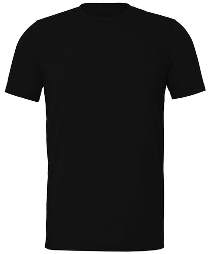 Bella Canvas CV011 Unisex sueded tee in Solid Black Blend