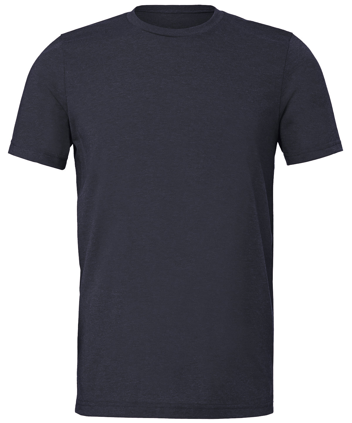 Bella Canvas CV011 Unisex sueded tee in Heather Navy
