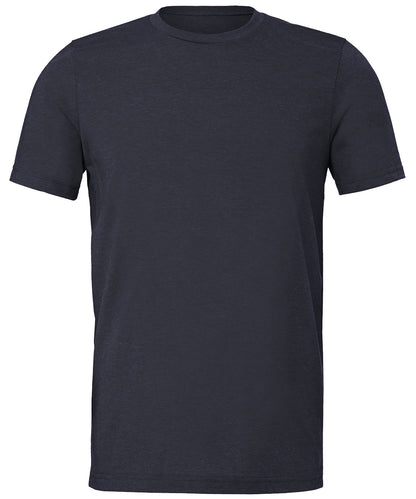 Bella Canvas CV011 Unisex sueded tee in Heather Navy