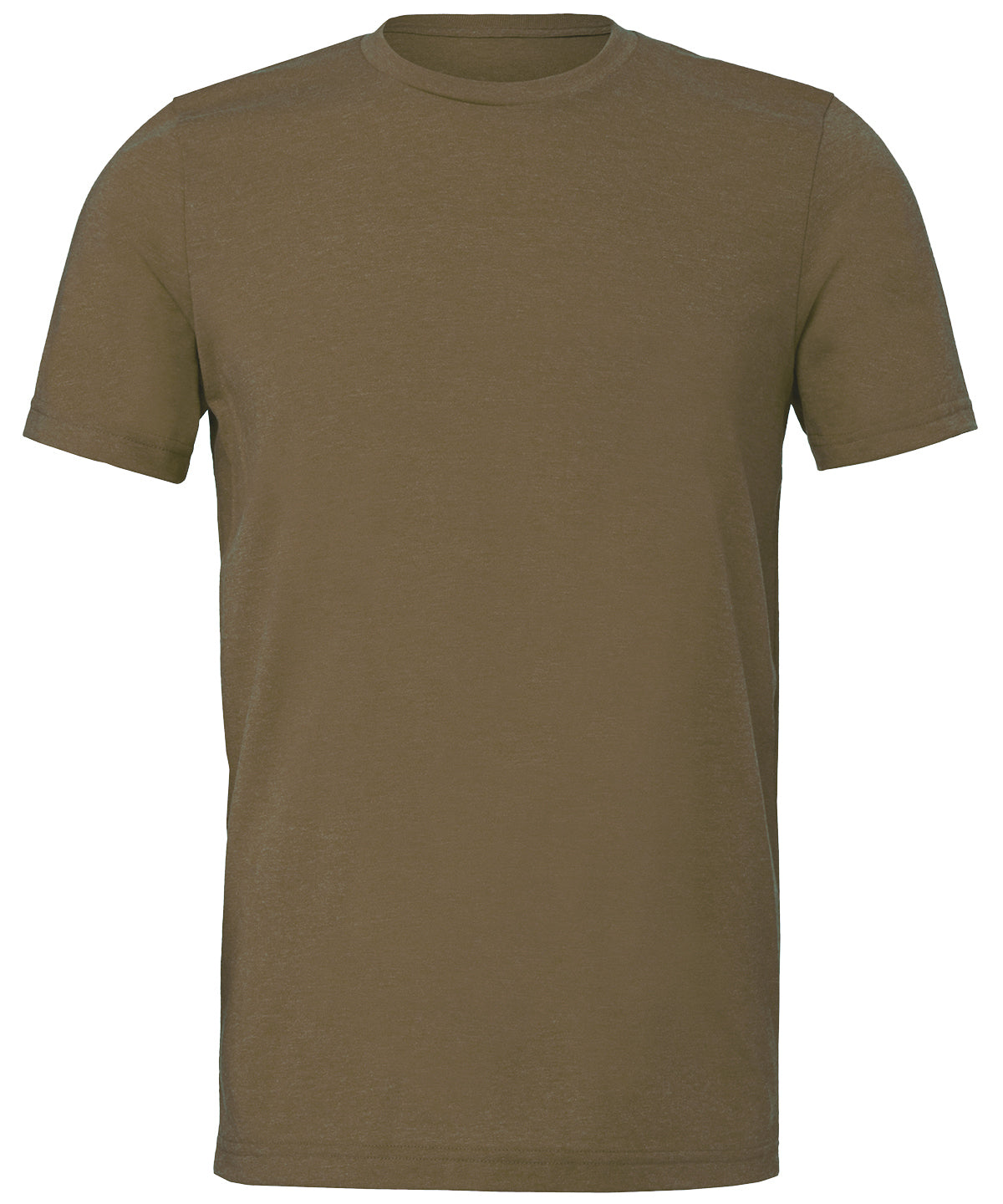 Bella Canvas CV011 Unisex sueded tee in Heather Olive