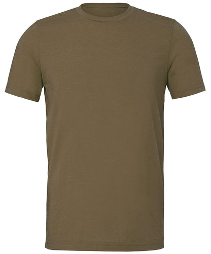 Bella Canvas CV011 Unisex sueded tee in Heather Olive
