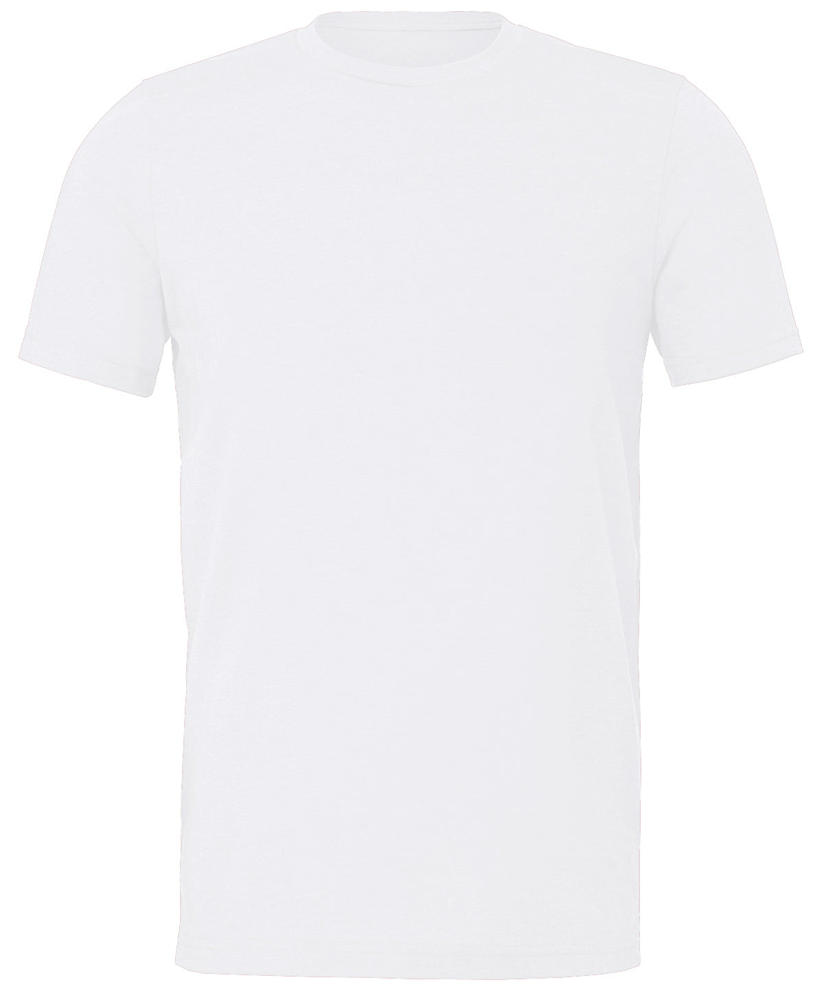 Bella Canvas CV011 Unisex sueded tee in Solid White Blend