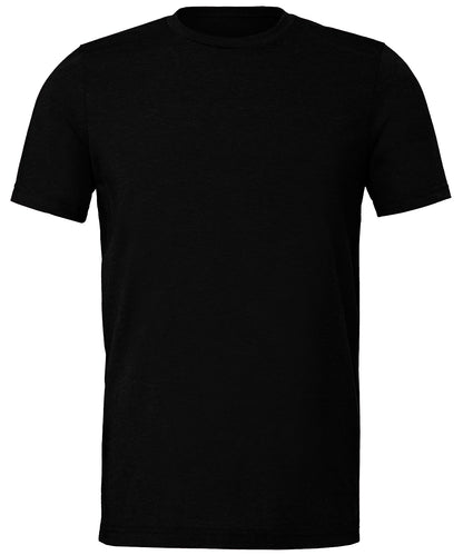 Bella Canvas CV011 Unisex sueded tee in Black Heather