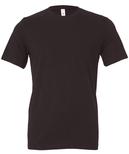 Bella Canvas CV001 Unisex Jersey crew neck t-shirt in Dark Grey