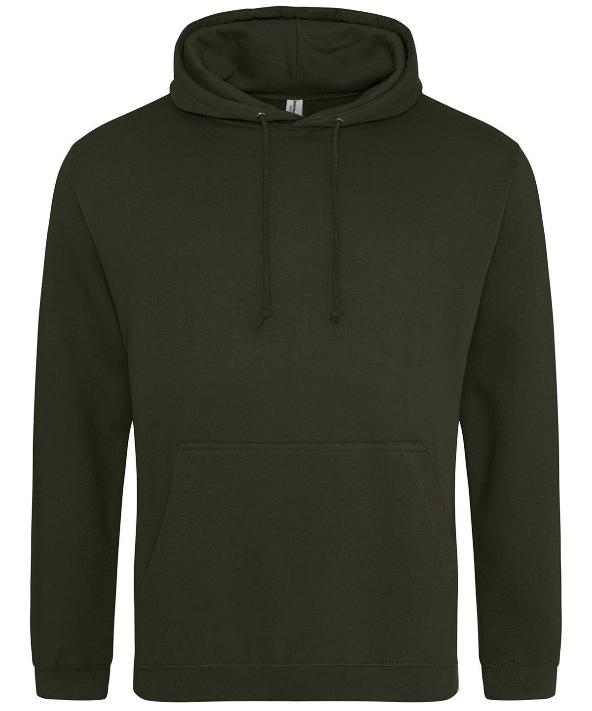 AWDis Just Hoods JH001 College hoodie in Combat Green