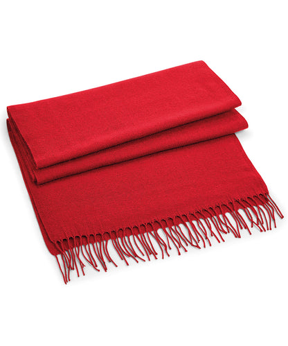 Beechfield BC500 Classic woven scarf in Classic Red