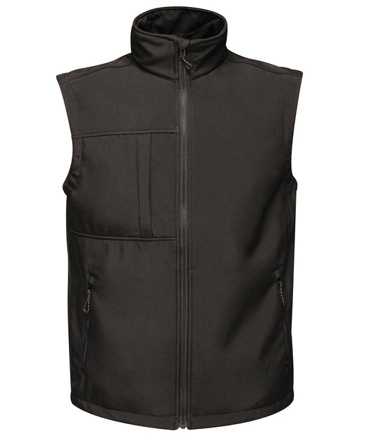 Regatta Professional RG164 Octagon 3-layer bodywarmer in Black/Black
