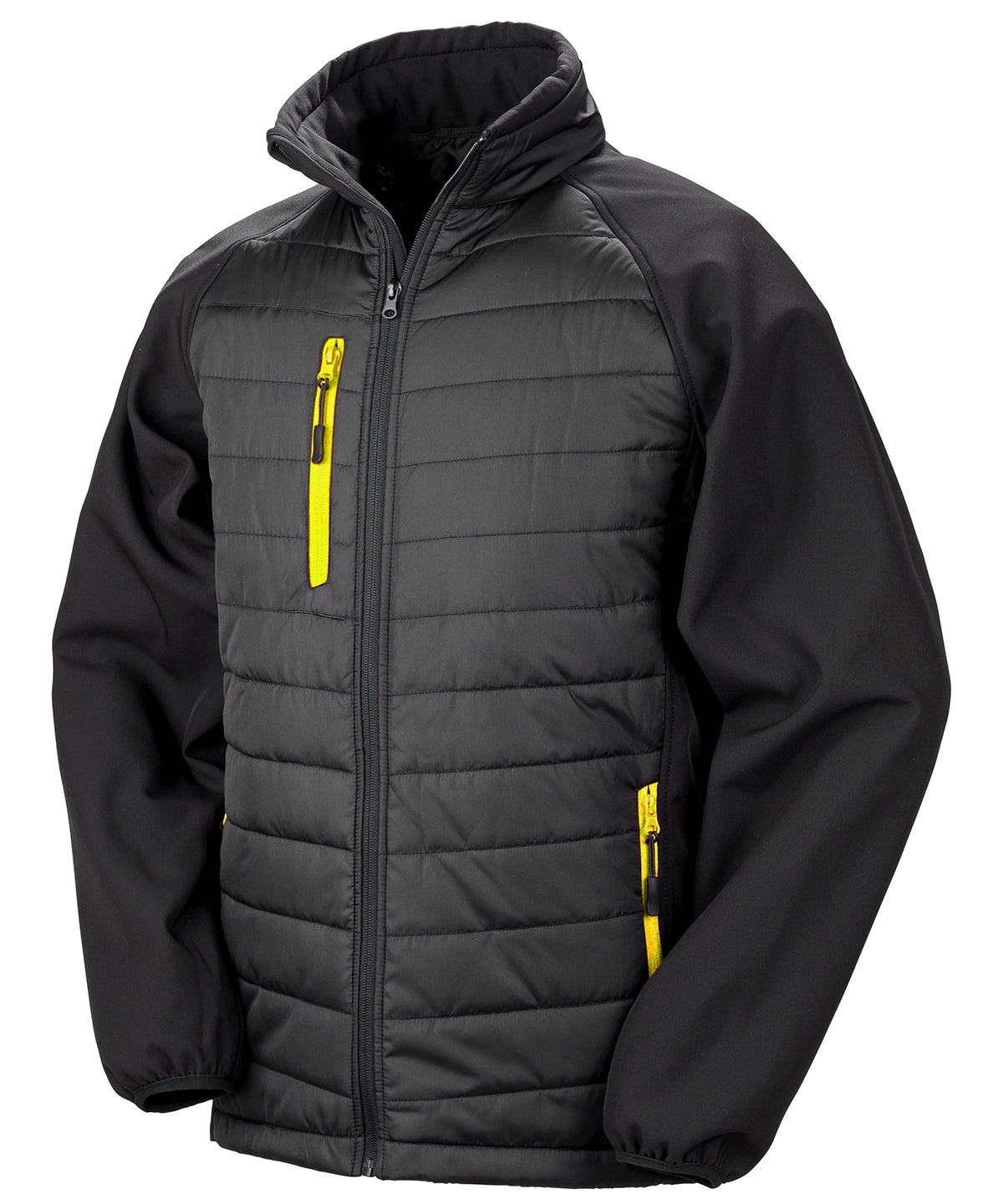 Result Recycled R237X Compass padded softshell jacket