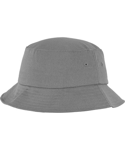 Flexfit by Yupoong YP039 Flexfit cotton twill bucket hat (5003) in Grey
