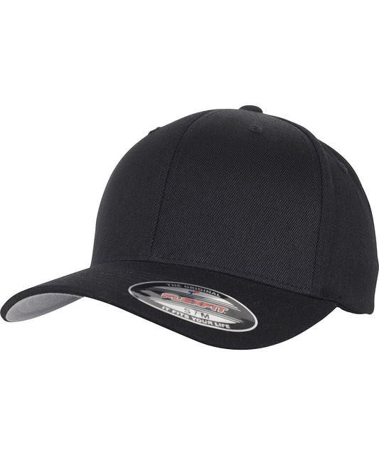 Flexfit by Yupoong YP046 Flexfit wool-blend (6477) in Black