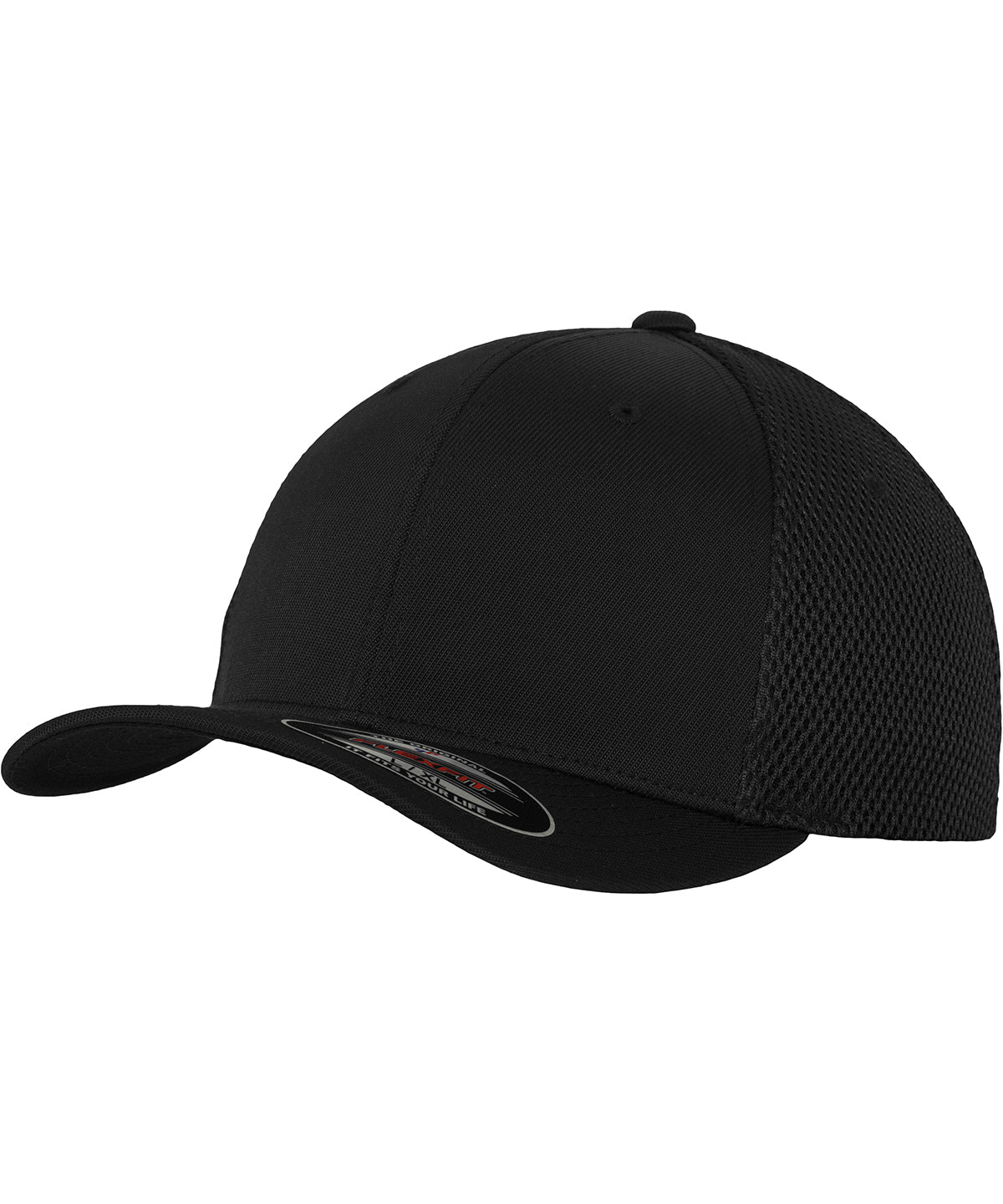 Flexfit by Yupoong YP051 Flexfit tactel mesh (6533) in Black