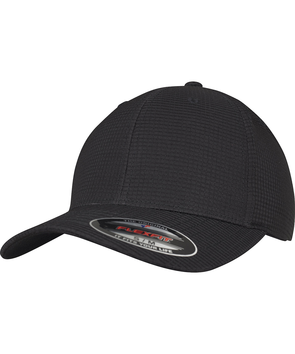 Flexfit by Yupoong YP053 Flexfit hydro-grid stretch cap (6587) in Black
