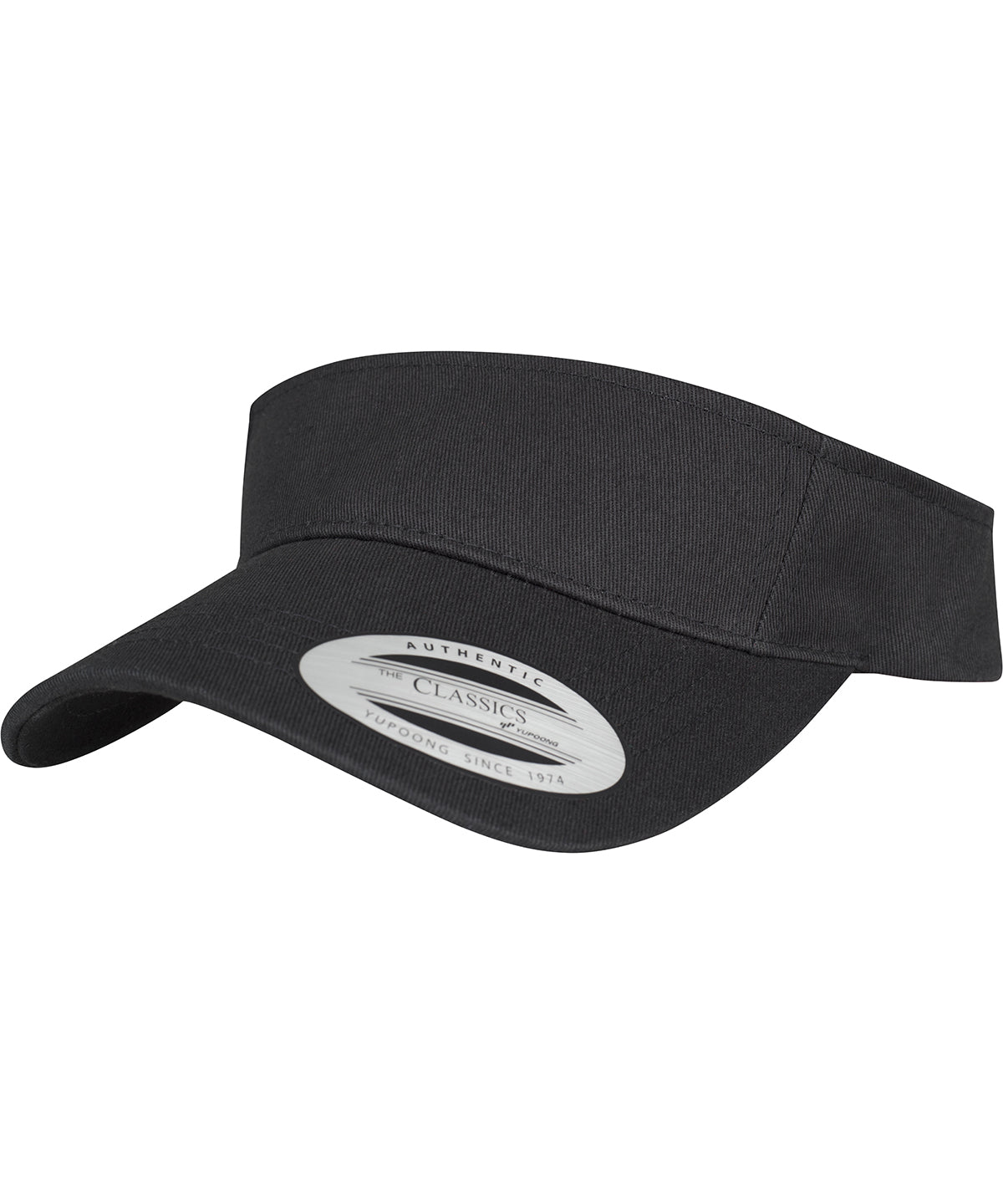 Flexfit by Yupoong YP060 Curved visor cap (8888) in Black