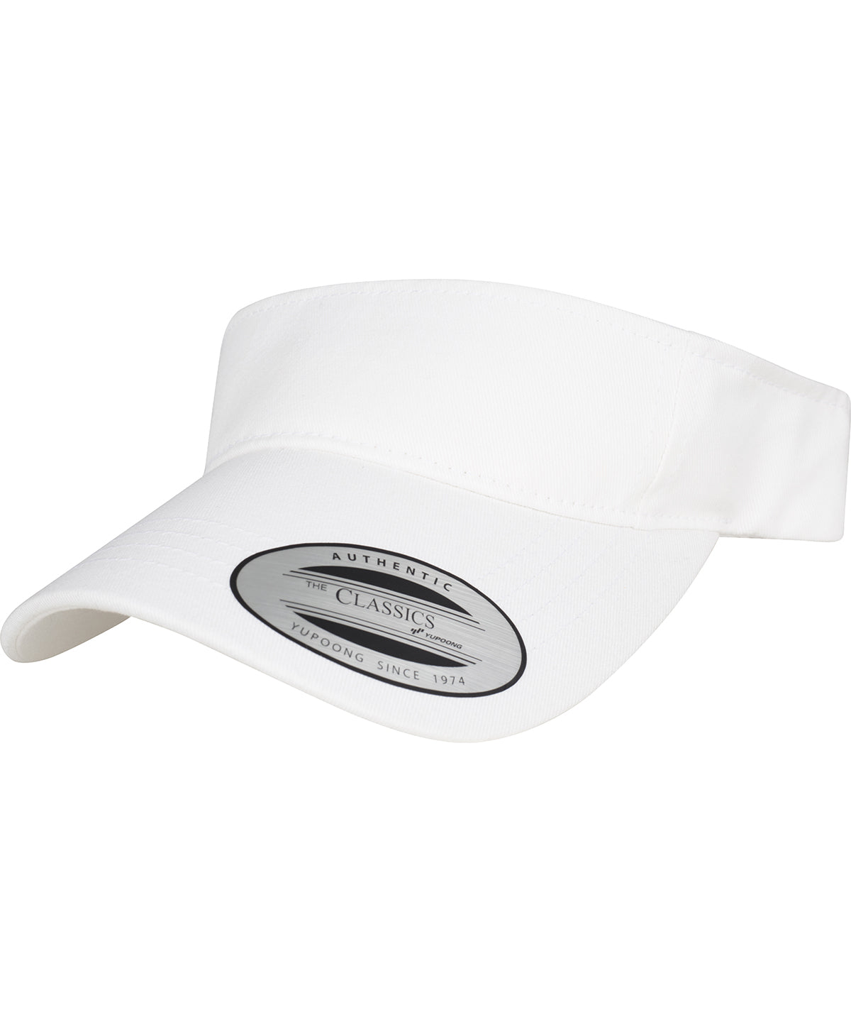 Flexfit by Yupoong YP060 Curved visor cap (8888) in White