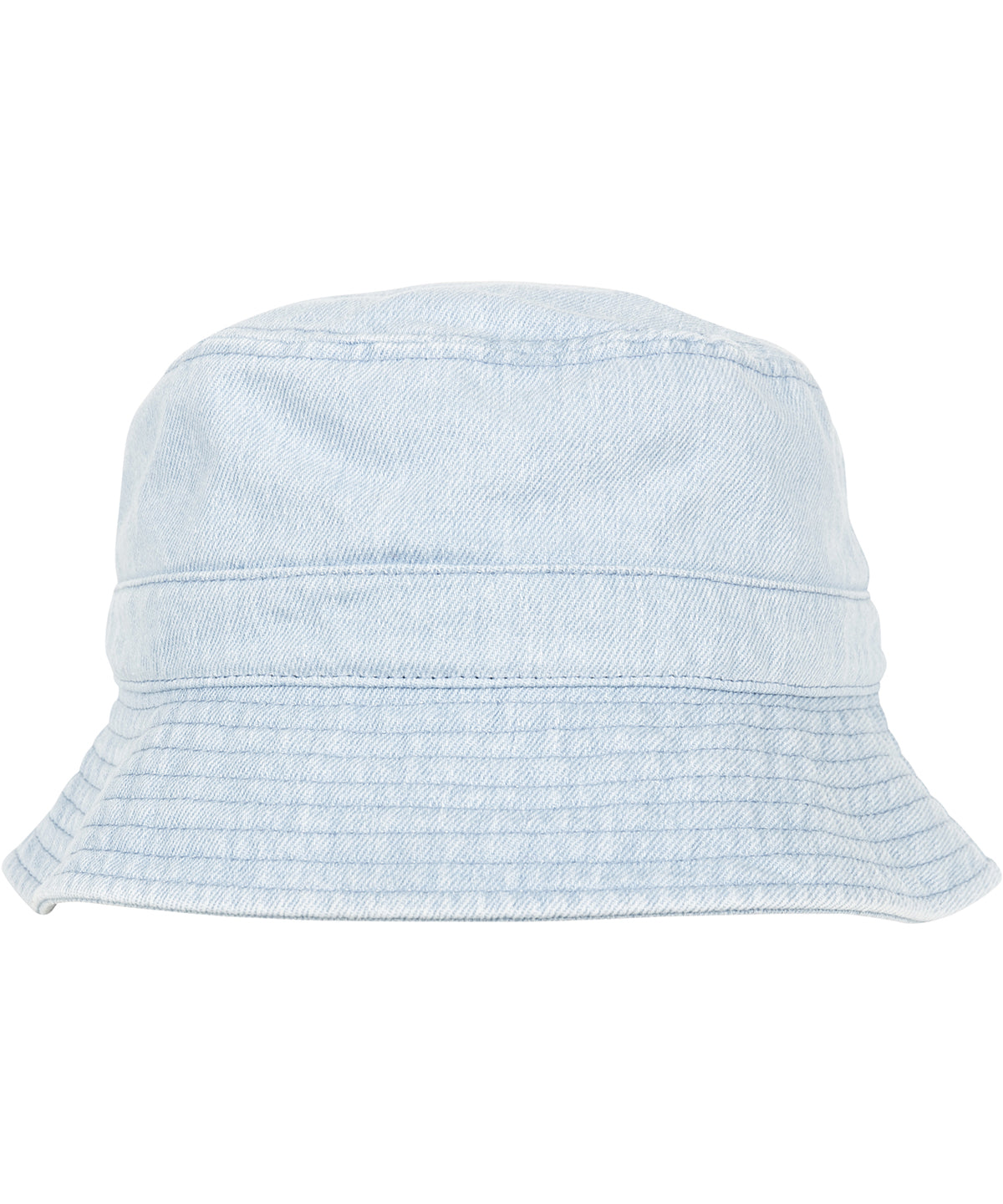 Flexfit by Yupoong YP070 Denim bucket hat (5003DB) in Light Blue