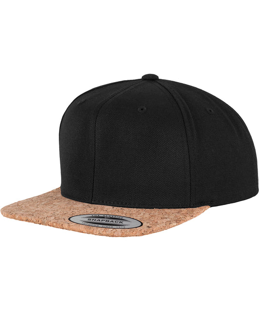 Flexfit by Yupoong YP082 Cork snapback (6089CO) in Black
