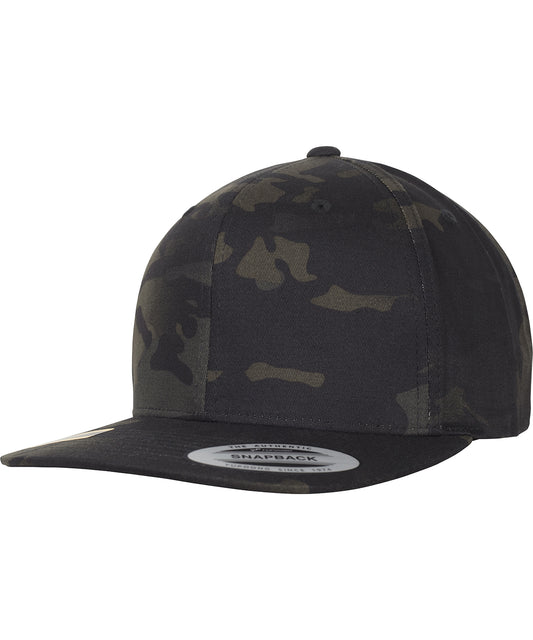 Flexfit by Yupoong YP083 Classic snapback Multicam® (6089MC) in Black Multicam