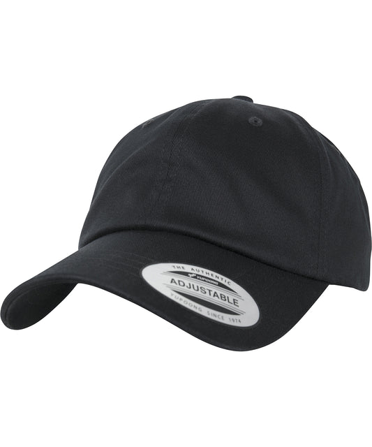 Flexfit by Yupoong YP097 Low-profile organic cotton cap (6245OC) in Black
