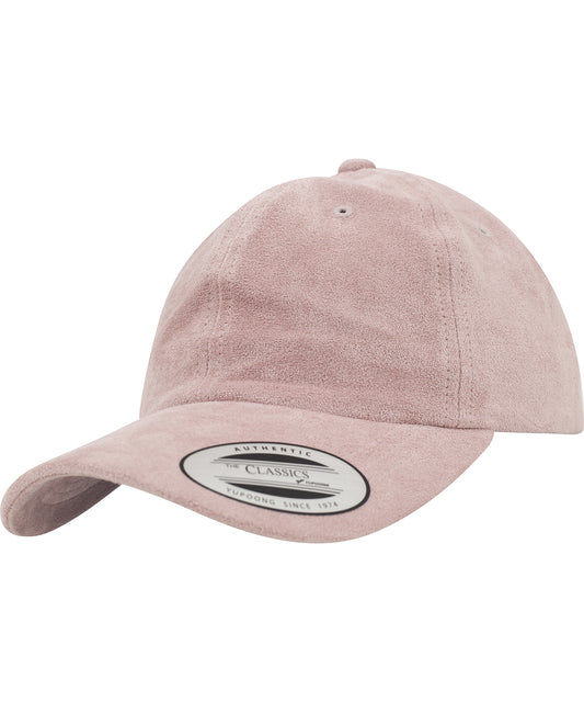 Flexfit by Yupoong YP102 Low-profile velours cap (6245VC) in Light Rose