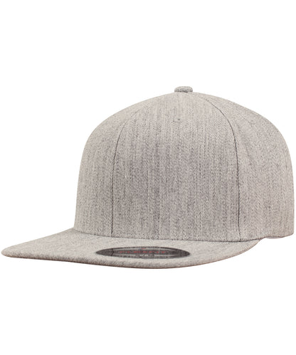 Flexfit by Yupoong YP106 Flexfit flat visor (6277FV) in Heather