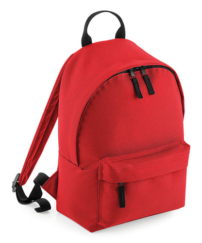 Bagbase B125S Mini fashion backpack in Bright Red