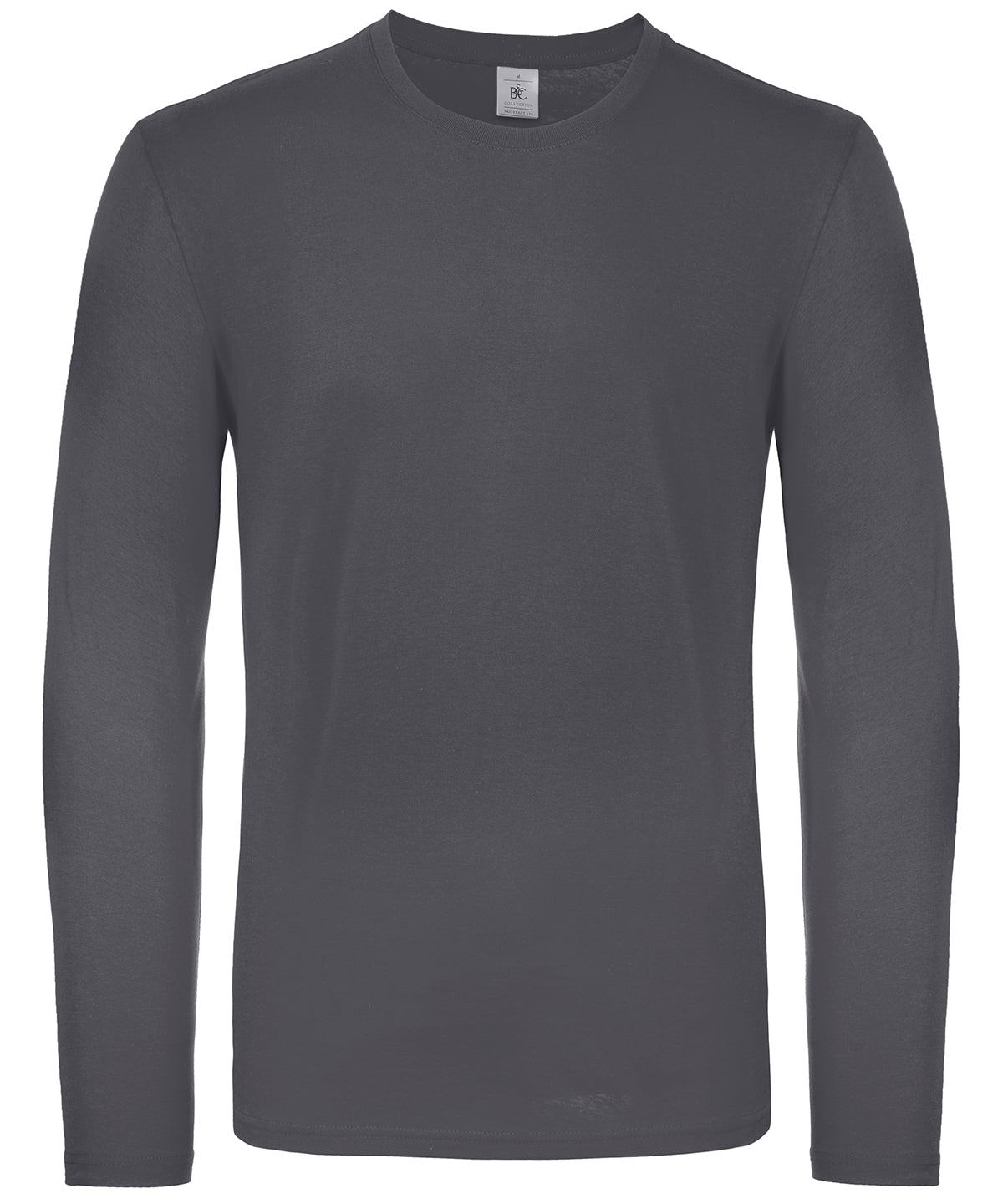 B&C Collection BA211 B&C #E150 long sleeve in Dark Grey
