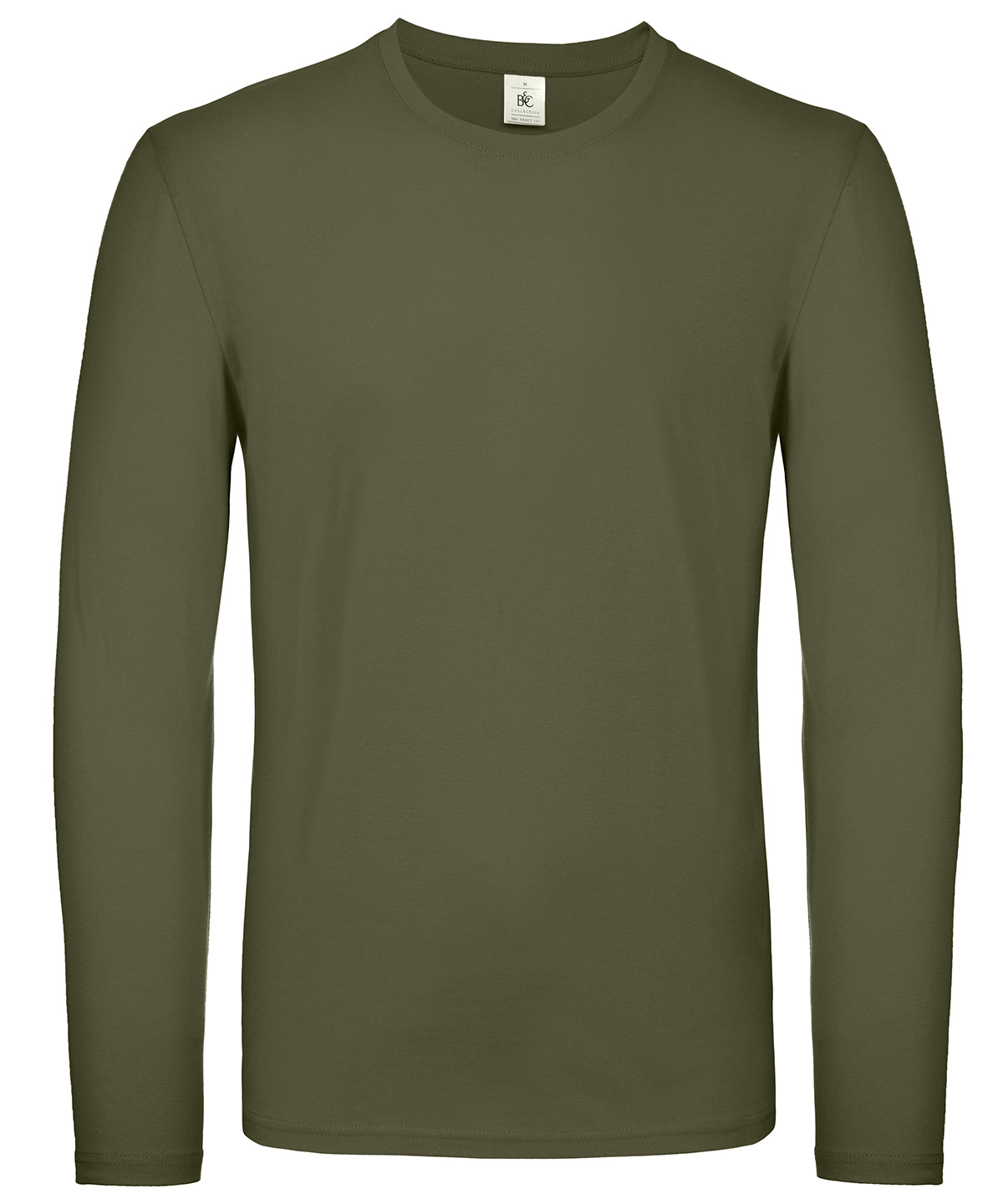 B&C Collection BA211 B&C #E150 long sleeve in Urban Khaki