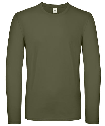 B&C Collection BA211 B&C #E150 long sleeve in Urban Khaki