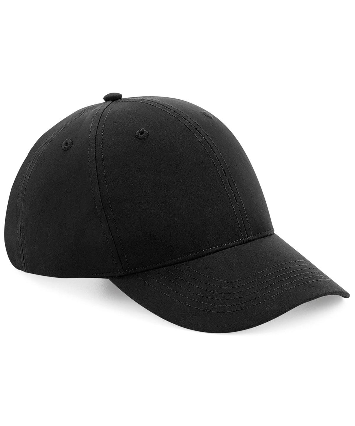 Beechfield BC070 Recycled pro-style cap in Black