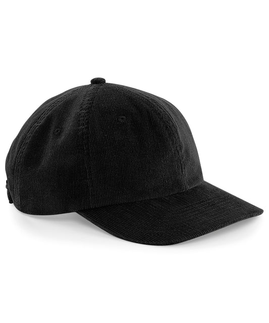 Beechfield BC682 Heritage cord cap in Black