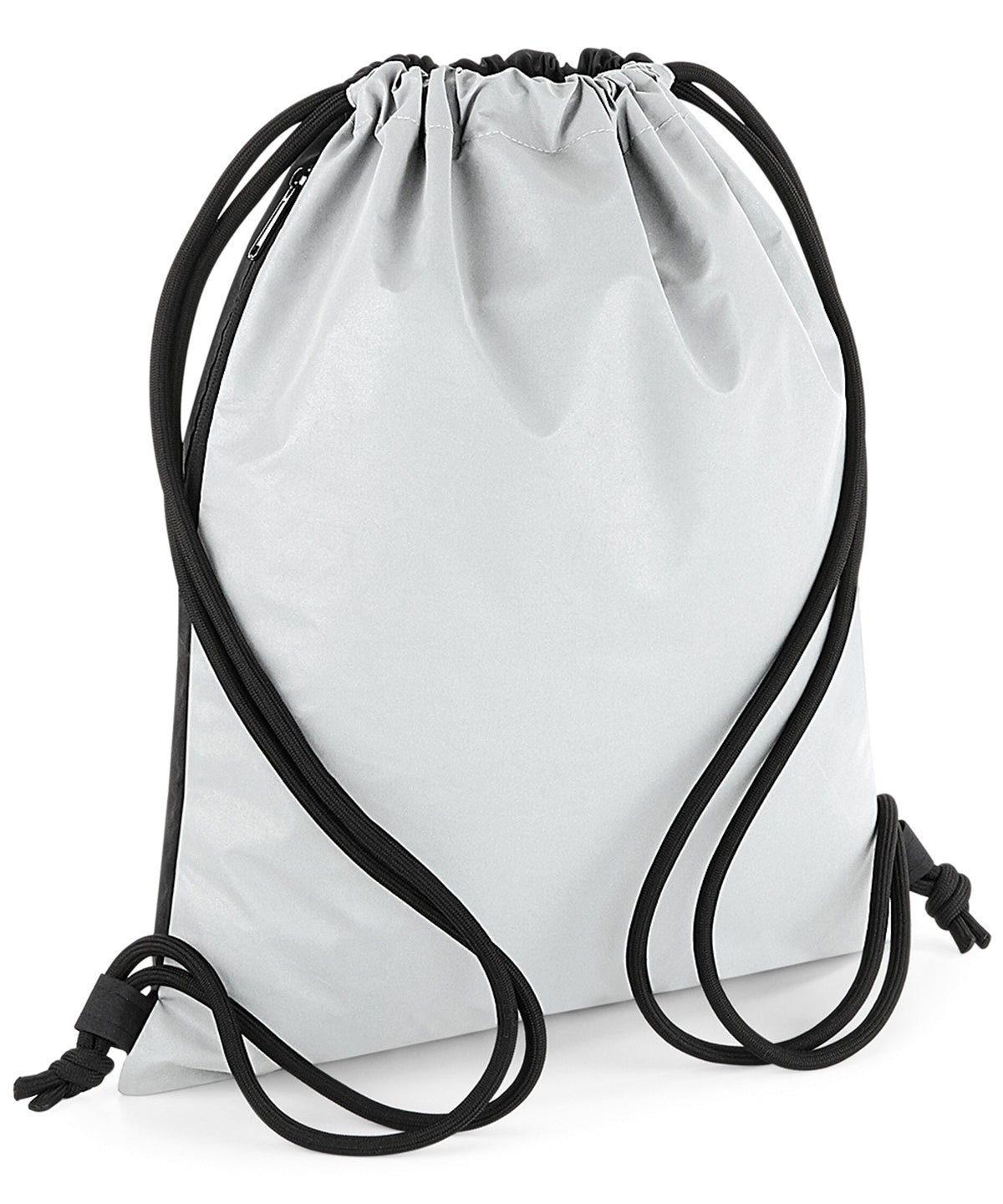 Bagbase BG137 Reflective gymsac in Silver Reflective