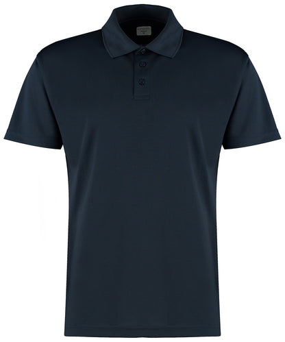 Kustom Kit KK455 Regular fit micro mesh polo with Cooltex® plus in Navy