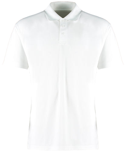 Kustom Kit KK455 Regular fit micro mesh polo with Cooltex® plus in White
