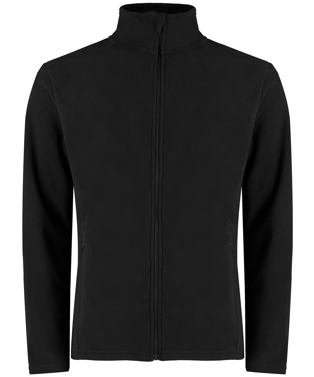 Kustom Kit KK902 Regular fit corporate microfleece in Black