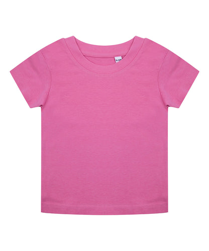 Larkwood LW620 Organic t-shirt in Bright Pink