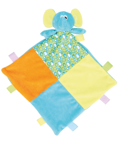 Mumbles MM701 Baby multi-coloured comforter in Multi