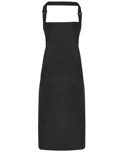 Premier PR115 Waterproof bib apron in Black