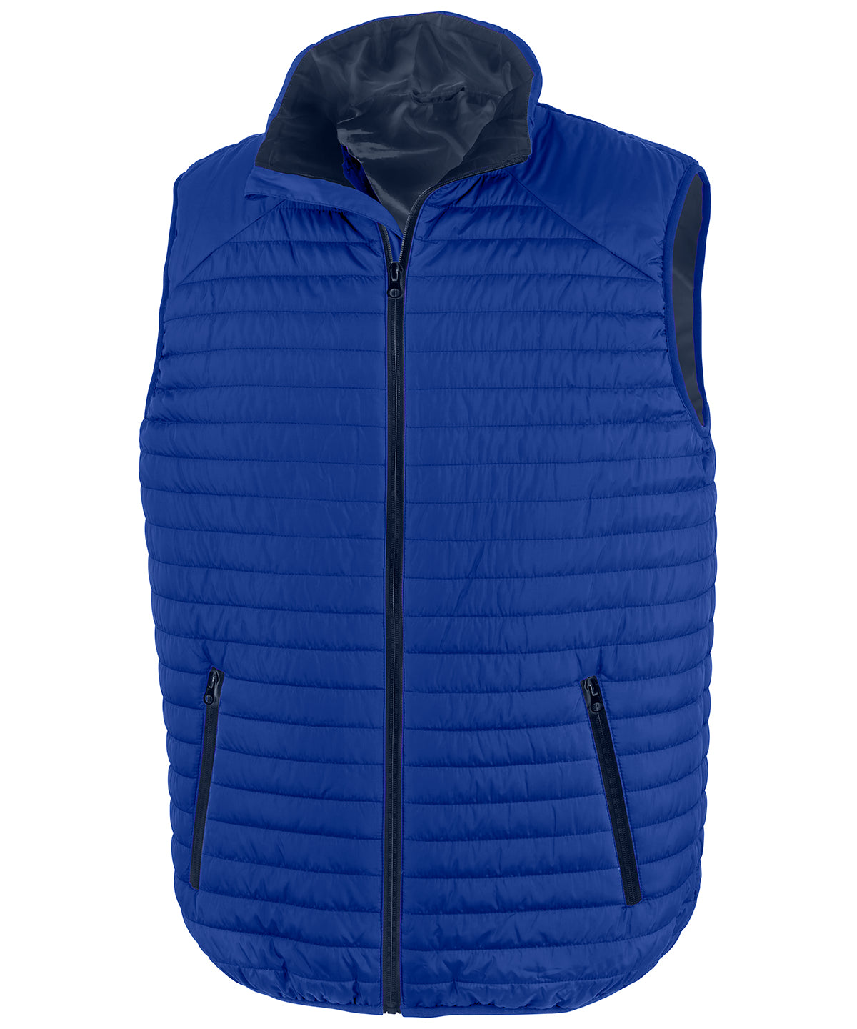 Result Recycled R239X Thermoquilt gilet in Royal/Navy