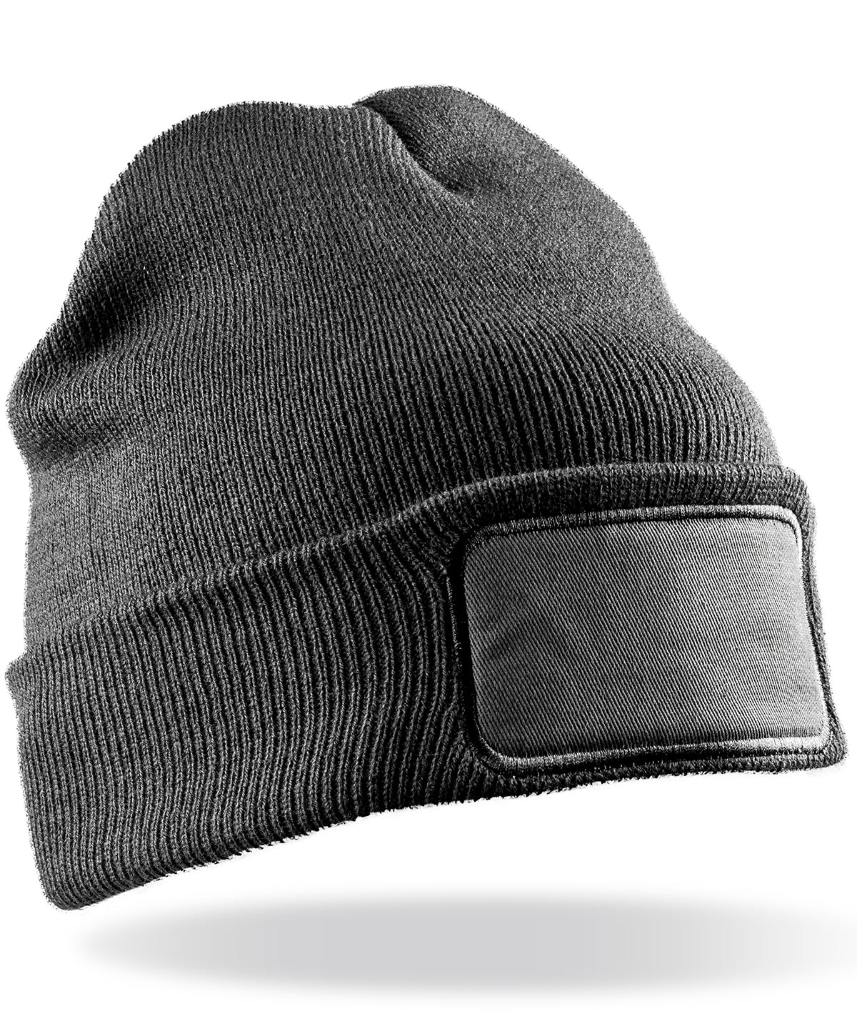 Result Winter Essentials RC27X Double-knit printers beanie in Grey