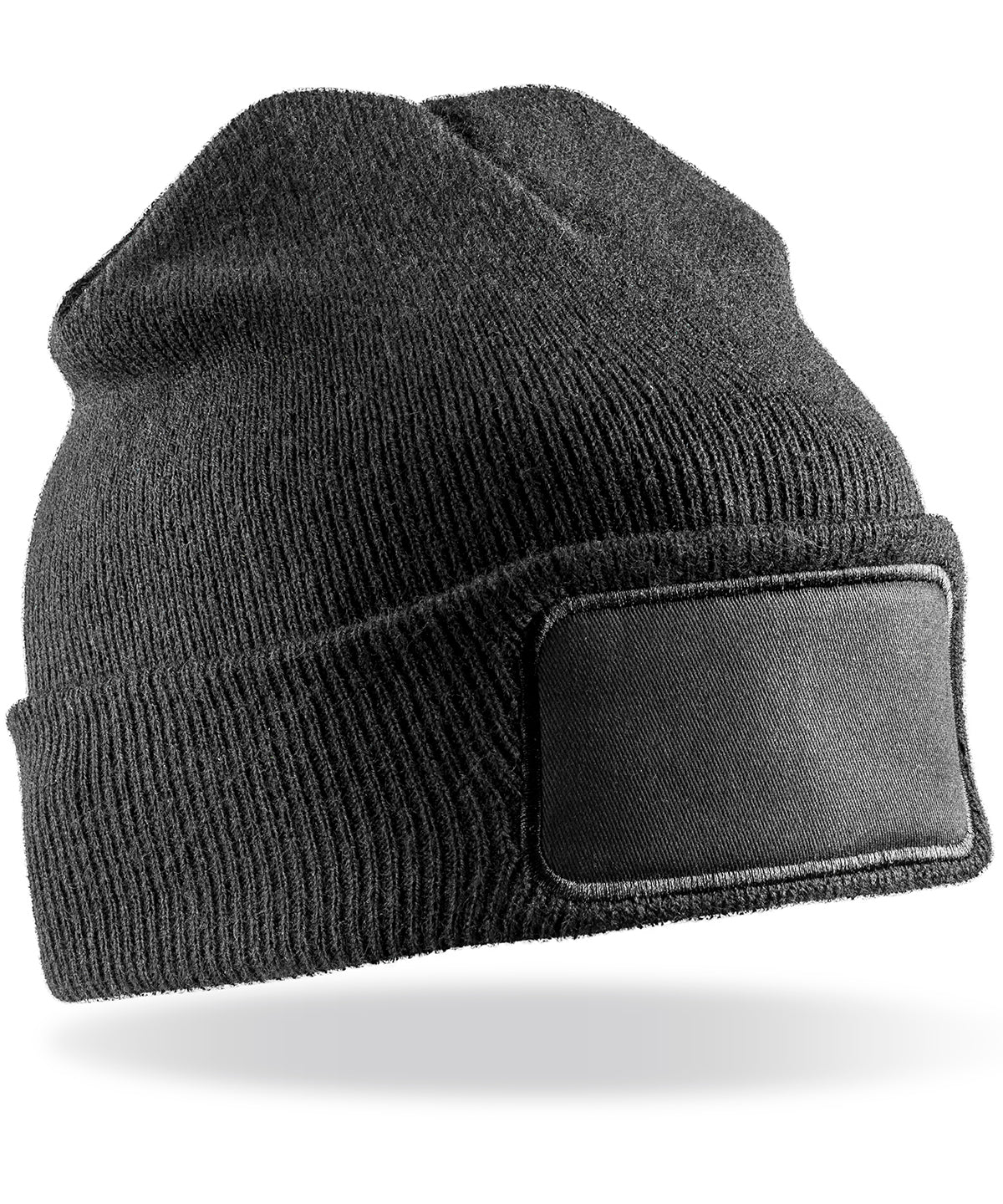 Result Winter Essentials RC34X Double-knit Thinsulate™ printers beanie in Black