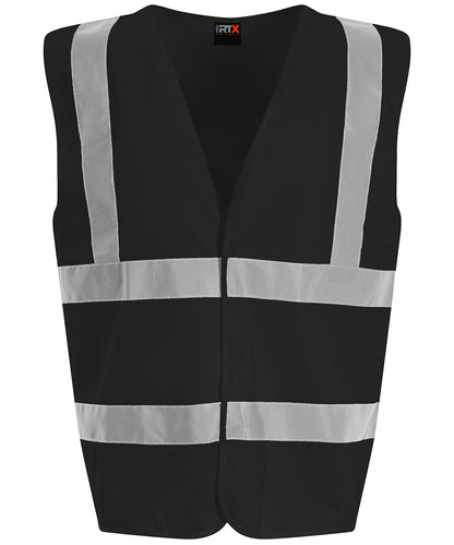 ProRTX High Visibility RX700 Waistcoat in Black
