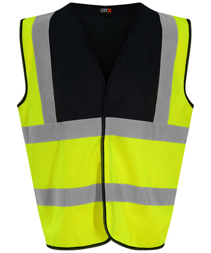 ProRTX High Visibility RX700 Waistcoat in HV Yellow/Black