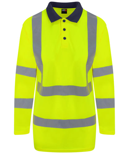 ProRTX High Visibility RX715 High visibility long sleeve polo