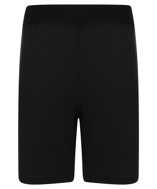 SF SM427 Kids fashion cycling shorts in Black/Black