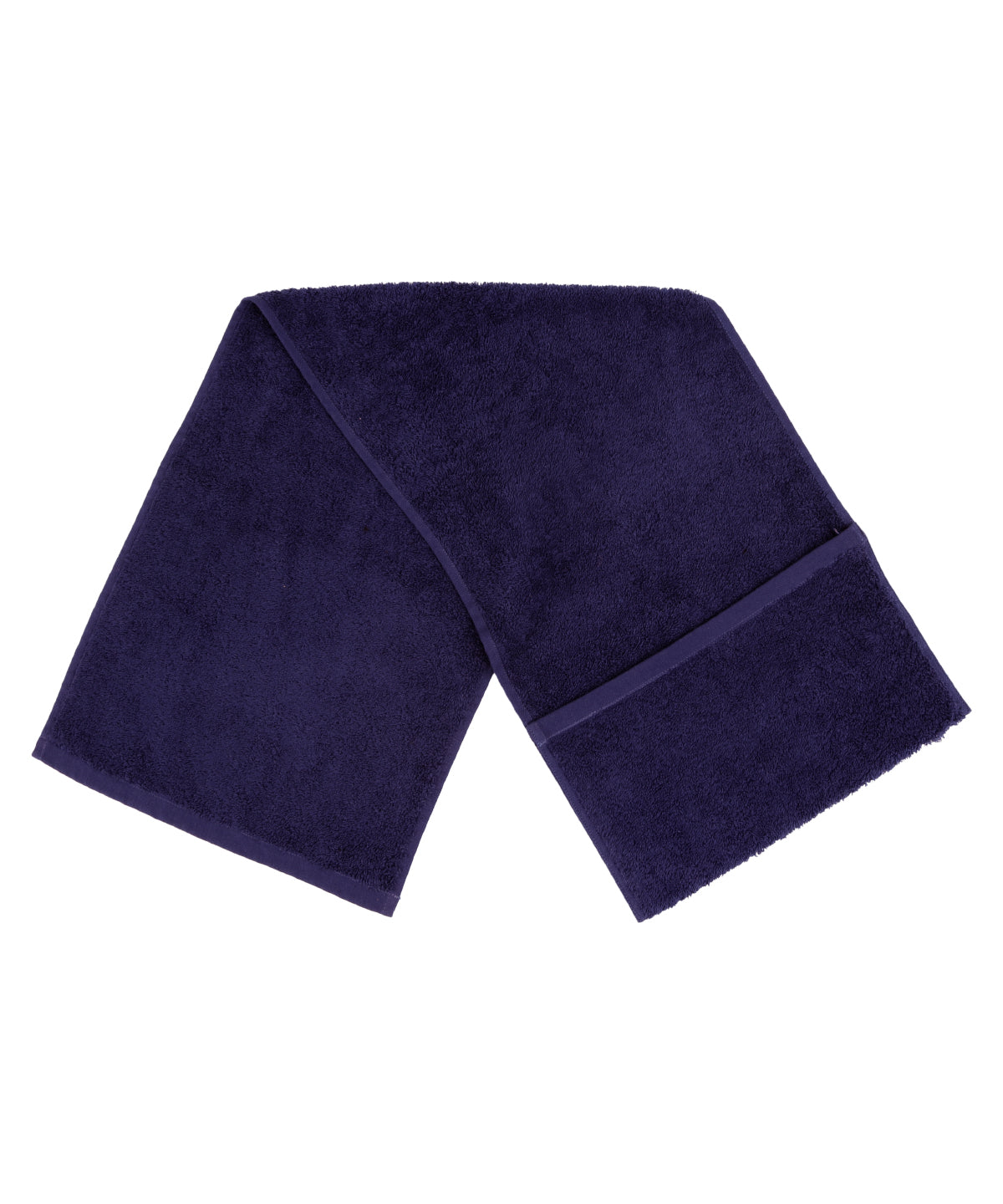 Towel City TC007 Luxury range pocket gym towel in Navy