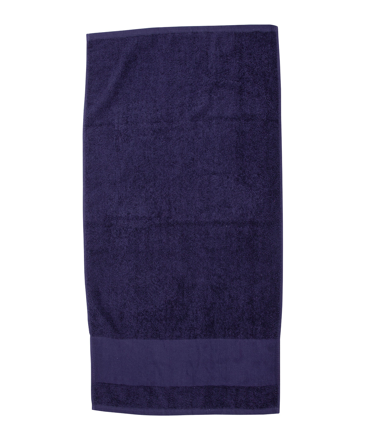 Towel City TC034 Printable border hand towel in Navy